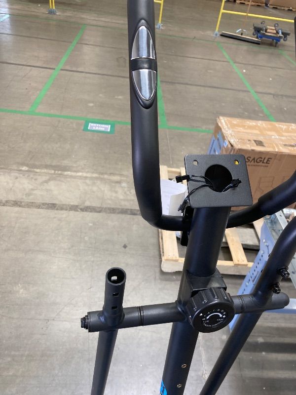 Photo 1 of ***DAMAGE -MISSING PART -SELLING AS IS **** FOUSAE Elliptical Exercise Machine, 16-Level Magnetic Resistance Elliptical Machine for Home Trainer with Hyper-Quiet Drive, 15.5IN Stride, 350LBS Weight Capacity