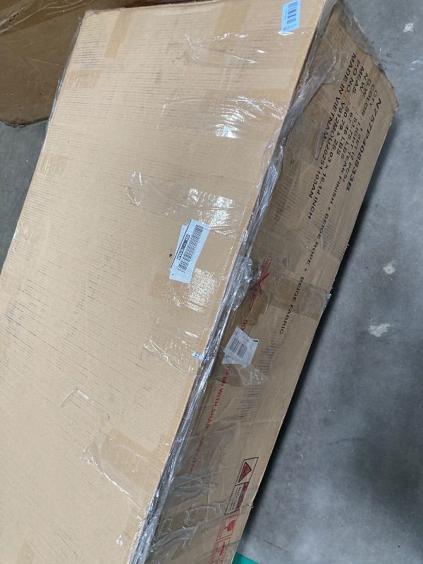 Photo 1 of ***MISSING PIECES -SELLING AS INCOMPLETE SET *** Merax Outdoor Acacia Wood & Rope Sectional Patio Set, Loveseat, Chair & Table with Water-Repellent Cushions