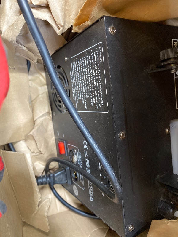 Photo 1 of ***REMOTE CONTROL NOT INCLUDED***

Haze Machine, Continuous Fog Machine with Wireless Remote Timer and DMX, Enhances the Light Show, Perfect for DJ Clubs, Stages, and Halloween Parties