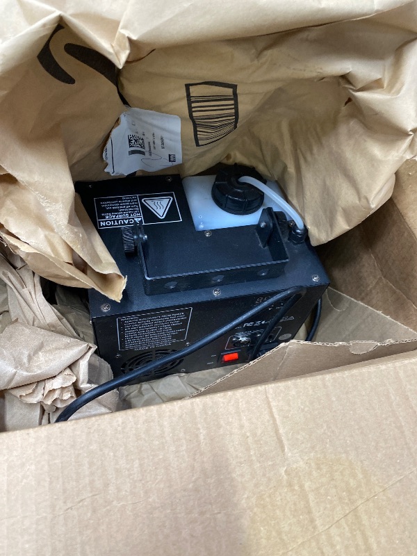 Photo 1 of ***REMOTE CONTROL NOT INCLUDED***

Haze Machine, Continuous Fog Machine with Wireless Remote Timer and DMX, Enhances the Light Show, Perfect for DJ Clubs, Stages, and Halloween Parties