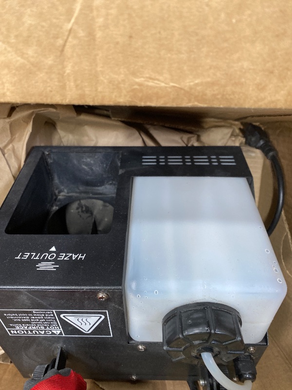 Photo 1 of ***REMOTE CONTROL NOT INCLUDED***

Haze Machine, Continuous Fog Machine with Wireless Remote Timer and DMX, Enhances the Light Show, Perfect for DJ Clubs, Stages, and Halloween Parties