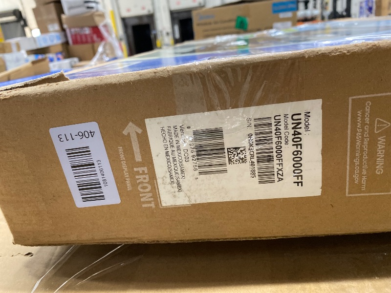 Photo 1 of ***DAMAGED -SELLING AS IS*** SAMSUNG 40-Inch Class Full HD F6000 Smart TV (2025 Model) HDR, Object Tracking Sound Lite, Knox Security, One UI Tizen, Smart TV