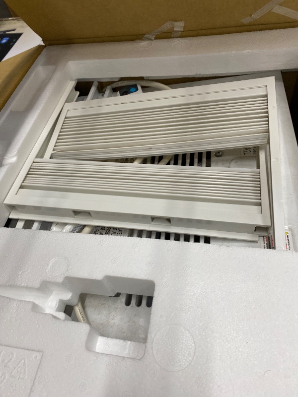 Photo 1 of ***DAMAGED -NON-FUNCTIONAL SELLING AS PARTS ONLY*** ZAFRO 10000 BTU Window Air Conditioner Unit Cools Up to 450 Sq.Ft.,Window AC Units with Dehumidifier, 4 Fan Speed, Energy Saving with Remote for Bedroom,Small Rooms,White