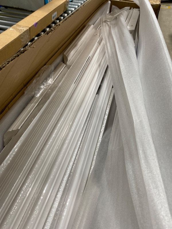 Photo 1 of **MISSING PARTS***Art3d Premade Bilinear Frame Accent Molding Set, Pre-Cut Decorative Wainscoting Panel for Home Décor, Ready-to-Assemble Glue-On Wall Trim for Living Room Bedroom Corridor, 6 Separate Bilinear Frame