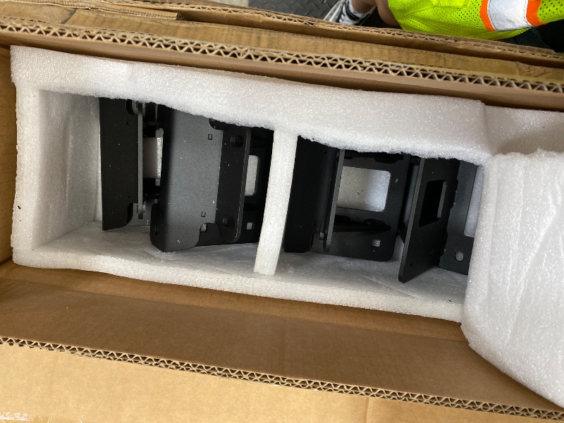 Photo 1 of ***MISSING PIECES -SELLING AS PARTS ONLY***Rough Country HT-Series Power Running Boards for Ford F-150/Lightning/F-250/F-350/Raptor (2015-2026) CrewCab – 6" Electric Retractable Steps w/LED