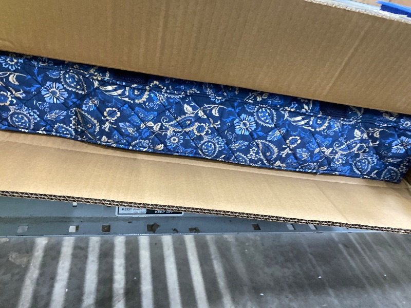 Photo 1 of ***Used, Missing tiles, Written on***Jongyance American Mahjong Set with Blue Carrying Bag, 166 White Tiles, 4 All-in-One Rack/Pushers, Mahjong Tiles Set (Ma Jong, Mah-Jongg, Majiang)