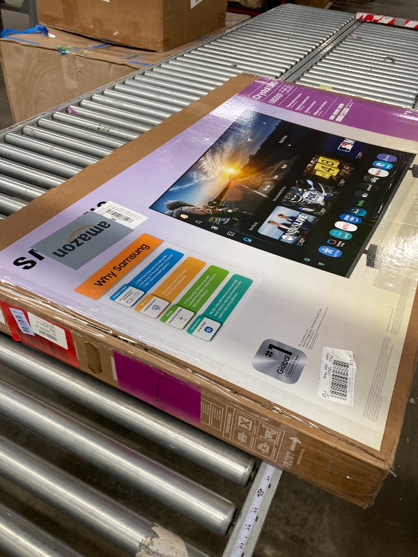 Photo 1 of ** NO REFUNDS, NO RETURNS** Samsung 55-Inch Class Crystal UHD U8000F 4K Smart TV (2025 Model) Endless Free Content, Crystal Processor 4K, MetalStream Design, Knox Security, Compatible with Alexa