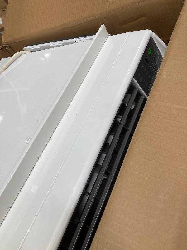 Photo 1 of ***LEAKS***LG 10,000 BTU Smart Window Air Conditioner, 115V, Cools 450 Sq. Ft. for Bedroom, Living Room, Apartment, Dual Inverter, Quiet Operation, Energy Star, works with LG ThinQ, Amazon Alexa and Hey Google