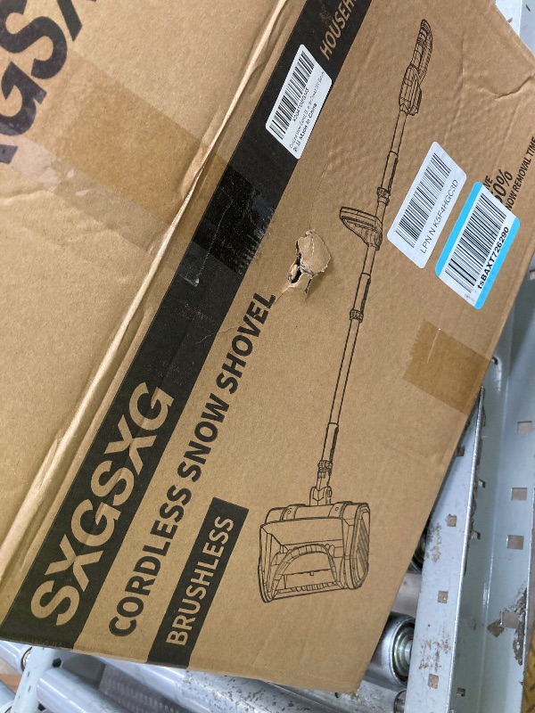 Photo 1 of *Rusted screw* SXGSXG Cordless Snow Shovel. Brushless