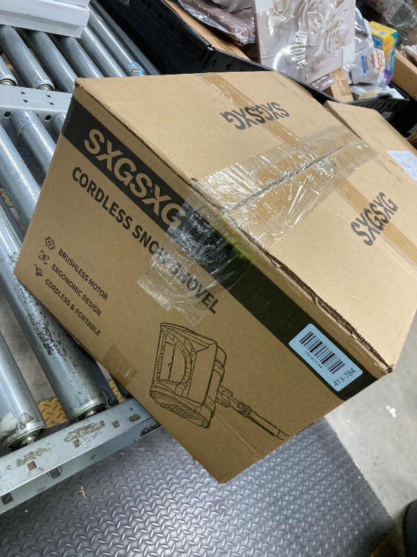 Photo 1 of *Rusted screw* SXGSXG Cordless Snow Shovel. Brushless