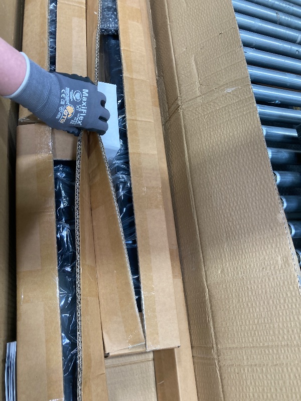 Photo 1 of *Box damaged* BLIKA 6'6" Complete Set 36" Cable Railing Post Kits, Surface Mount Deck Cable Railing System with Handrail & Swageless Tensioner, Pre-Drilled Black Stainless Steel Cable Railing Posts
