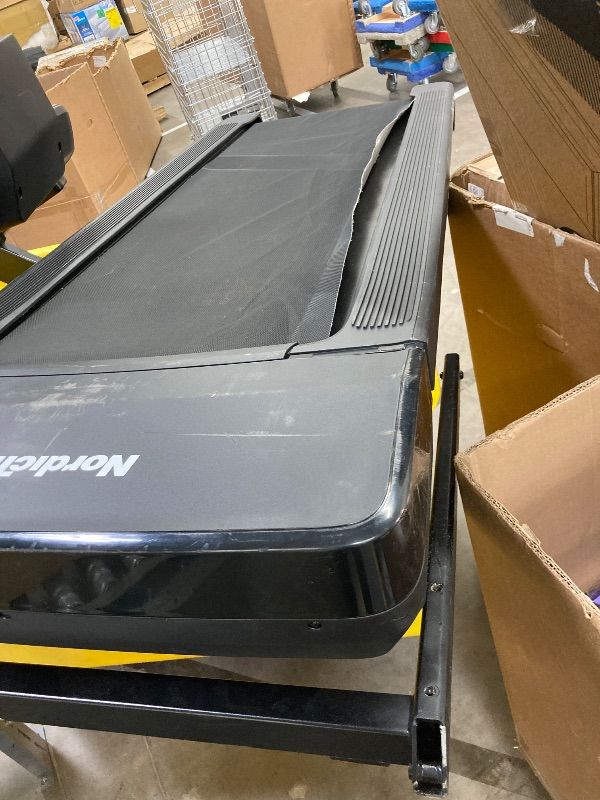 Photo 1 of ***DAMAGED & MISSING PIECES -SELLING AS PARTS ONLY*** NordicTrack T Series 10 Treadmill with 10" Tilting Touchscreen and Compact Design  ***NOT IN BOX***