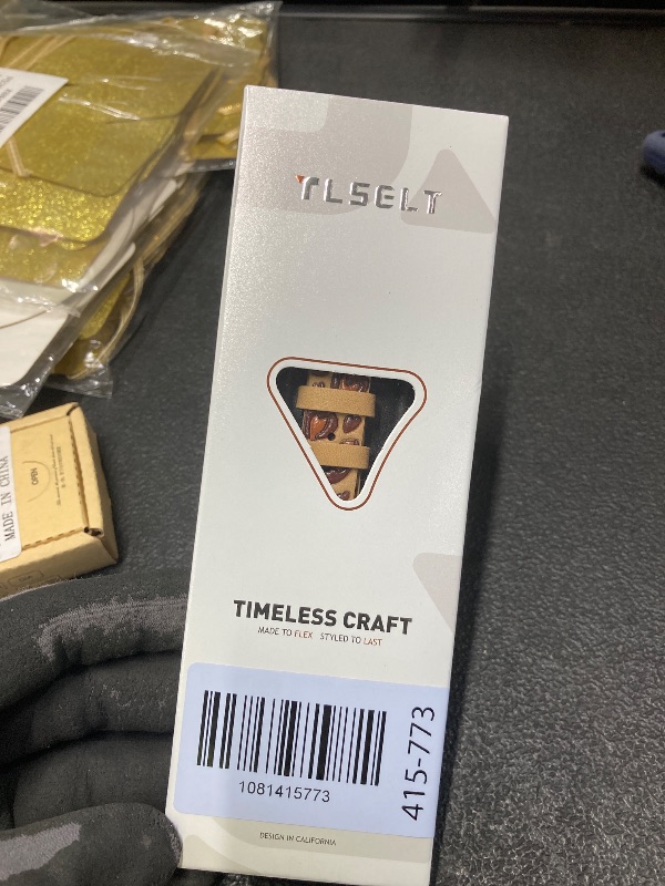 Photo 1 of *Brown* Tlselt Slim Leopard Leather Bands Compatible with Apple Watch 38mm 40mm 41mm 42mm 44mm 45mm 46mm 49mm for Women, Thin Engraved Genuine Leather Strap for iWatch Series 11 10 9 8 7 6 5 4 3 SE Ultra