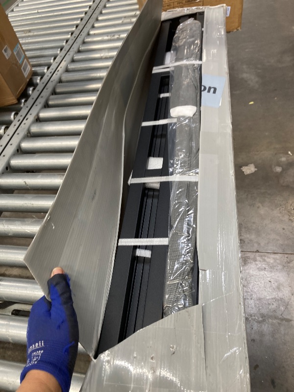 Photo 1 of ***It is used; it is unknown whether any parts are missing, and it is unknown whether it functions 100%.*** Low Profile Queen Box Spring 3 Inch, 3000lbs Heavy Duty Box Spring Queen Size Bed Base Metal Mattress Foundation, Easy Assembly, Noise Free
