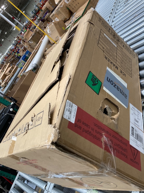 Photo 1 of ***It is used; it is unknown whether any parts are missing, and it is unknown whether it functions 100%.
**** Commercial Ice Maker 120lbs/24H with 2 Water Inlet, Ice Maker Machine with 33lbs Storage, Auto Self-Cleaning, Under Counter/Freestanding Ice Make