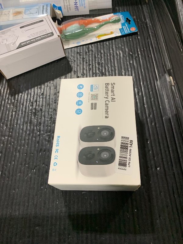 Photo 1 of GMK Security Cameras Wireless Outdoor, 2K Battery Powered Cameras for Home Security, Color Night Vision, Motion Detection, 2-Way Talk, IP65 Waterproof, Remote Access, Cloud/SD Storage 2-Pack