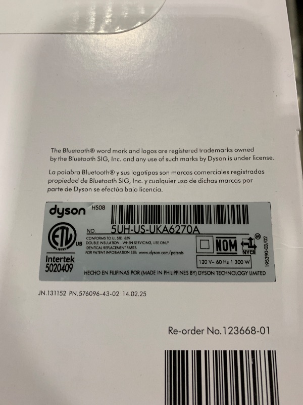 Photo 1 of Dyson Airwrap i.d. Multi-Styler, Allure Winner, Bluetooth Connected, No Heat Damage, 6-in-1 Versatility, Intelligent Hair Styler