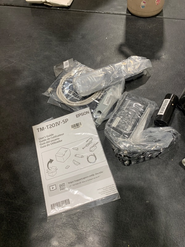 Photo 1 of Epson TM-T20IV Thermal Receipt Printer C31CL47022, USB Ethernet Serial, 310 mm/s, Auto Cutter, 80mm Paper, Energy Star, Reliable POS Printer for Retail, Restaurant, and Business Use
