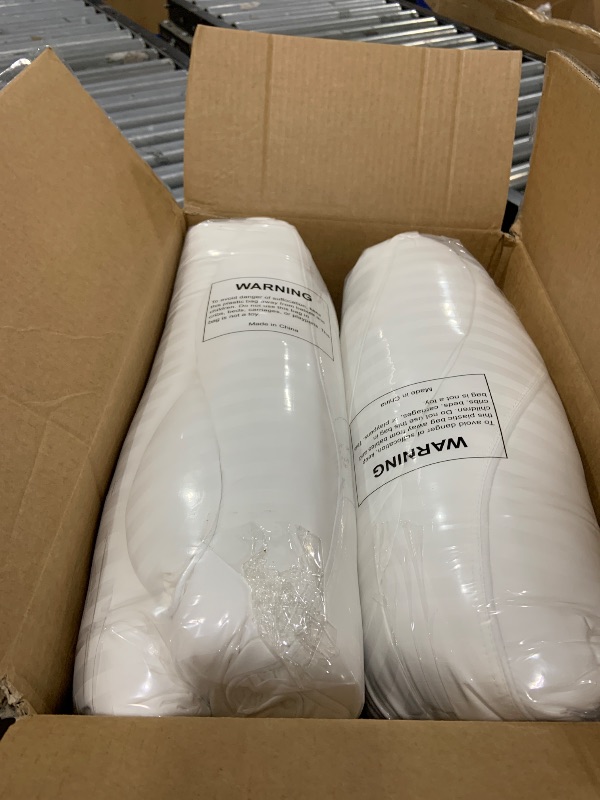 Photo 1 of Beckham Hotel Collection Bed Pillows Standard/Queen Size Set of 2 - Original Soft Down Alternative Pillow for Sleeping - Soft Support for Back, Stomach or Side Sleepers