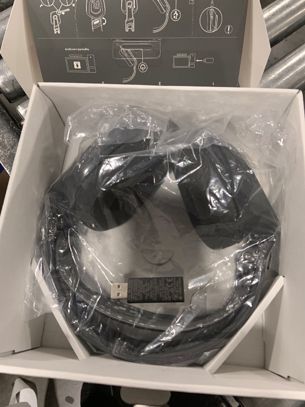 Photo 1 of Logitech G733 Lightspeed Wireless Gaming Headset, Suspension Headband, Lightsync RGB, Blue VO!CE Mic, PRO-G Audio – Black, Gaming Headset Wireless, PC, PS5, PS4, Switch Compatible