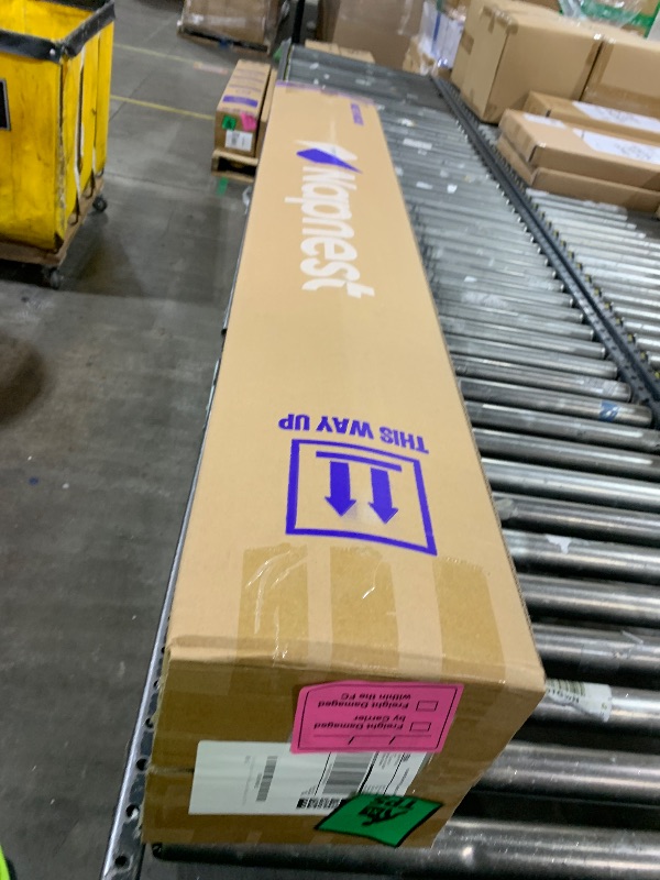 Photo 1 of ******OPENED******NapNest Queen Mattress 10 Inch, Hybrid Mattresses Queen Size in a Box, Medium Firm Feel Memory Foam and Individual Pocket Springs Fiberglass Free Bed Matress Breathable, CertiPUR-US