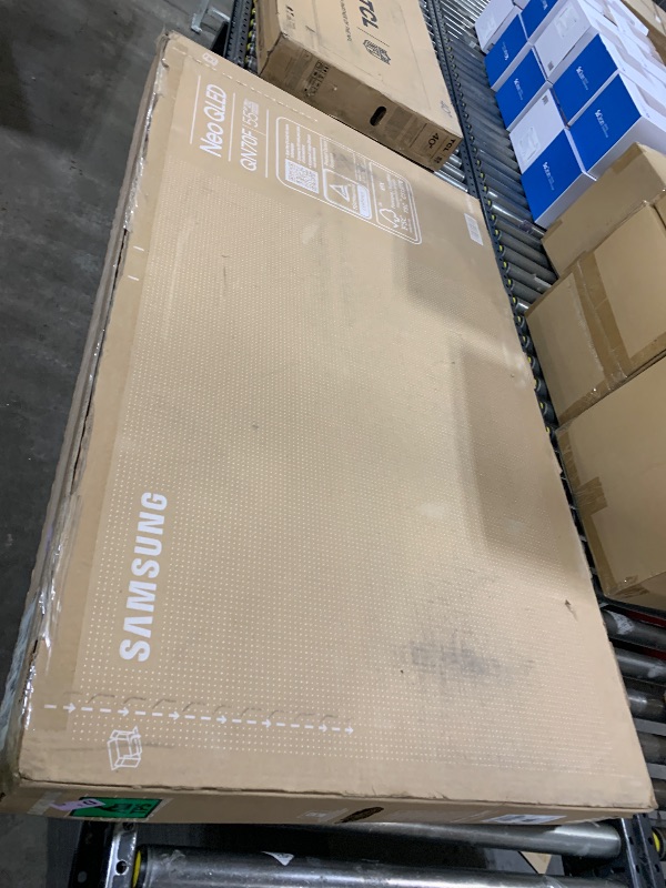 Photo 1 of Samsung 55-Inch Class Neo QLED QN70F 4K Mini LED Smart TV (2025 Model) NQ4 AI Gen2 Processor, Quantum Matrix Technology Slim, Motion Xcelerator 144Hz, Samsung Vision AI, Alexa Built-in (parts only)
