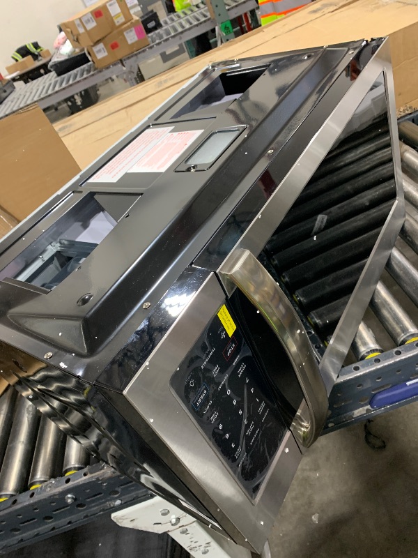 Photo 1 of Midea MOR17BSA-SS 1.7 Cu.ft. Over The Range Microwave Oven with Smart Touch Panel, Auto Cooking Menu, 1000 W, 300 CFM Ventilation, in Stainless Steel