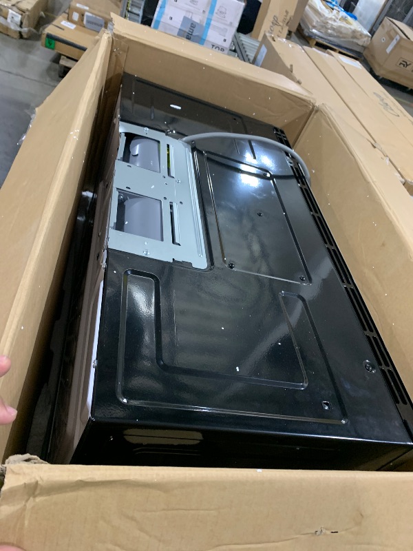 Photo 1 of Midea MOR17BSA-SS 1.7 Cu.ft. Over The Range Microwave Oven with Smart Touch Panel, Auto Cooking Menu, 1000 W, 300 CFM Ventilation, in Stainless Steel