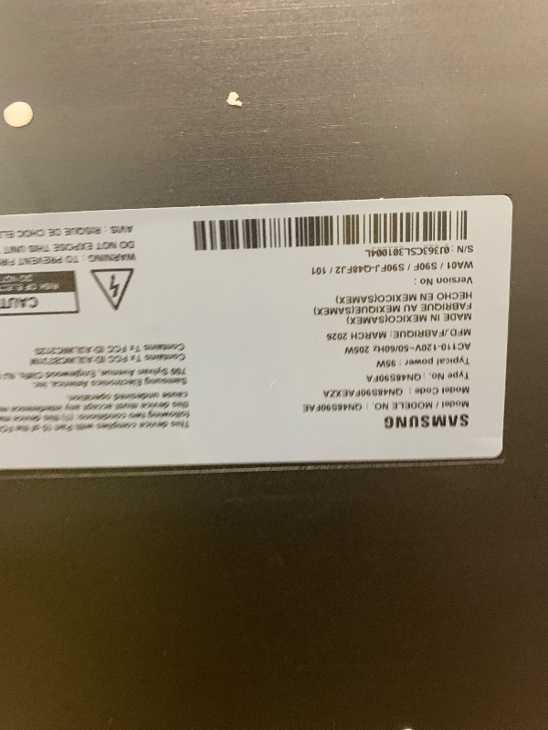 Photo 1 of Samsung 48-Inch Class S90F Smart TV (2025 Model, 48S90F), NQ4 Gen3 Processor, Upscaling Pro, HDR+, Motion Xcelerator 144Hz, Vision, Alexa Built-in