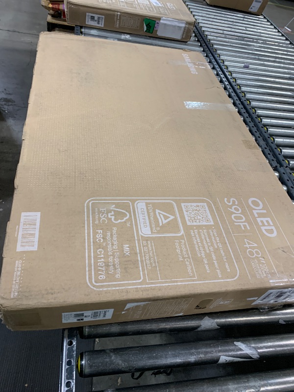 Photo 1 of Samsung 48-Inch Class S90F Smart TV (2025 Model, 48S90F), NQ4 Gen3 Processor, Upscaling Pro, HDR+, Motion Xcelerator 144Hz, Vision, Alexa Built-in