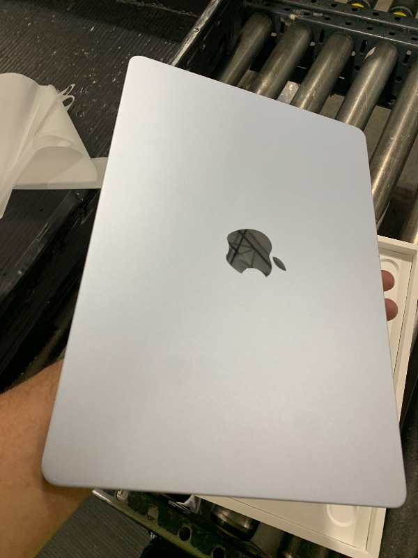 Photo 1 of Apple 2026 MacBook Air 13-inch Laptop with M5 chip: Built for AI, 13.6-inch Liquid Retina Display, 16GB Unified Memory, 512GB SSD, 12MP Center Stage Camera, Touch ID, Wi-Fi 7; Sky Blue