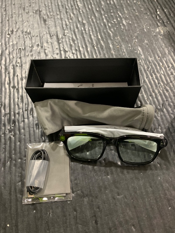 Photo 1 of Ai Smart Glasses with Camera, 4K 8MP HD Photo and Video Recording with Real-Time Translation/Object Recognition/AI Voice Q&A/Recording, Calls and Music, UV & Blue Light Protection, Photochromic lens
