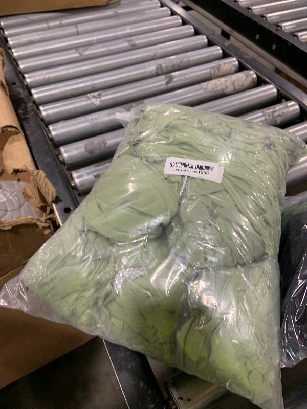 Photo 1 of Fbewom Sage Green Chair Sashes 100 Pack Spandex Sage Chair Sashes Bows with Heart Buckle Slider for Wedding Banquet Party Decorations