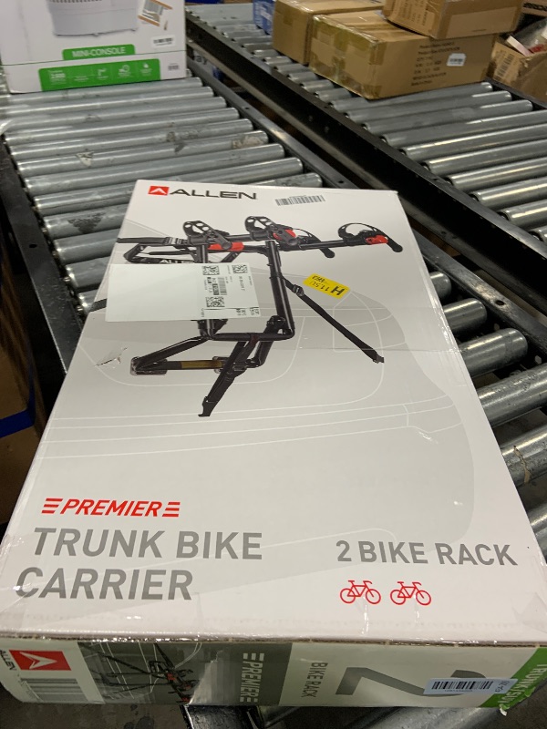 Photo 1 of Allen Sports Premier 2-Bike Trunk Rack, Model S102, Black