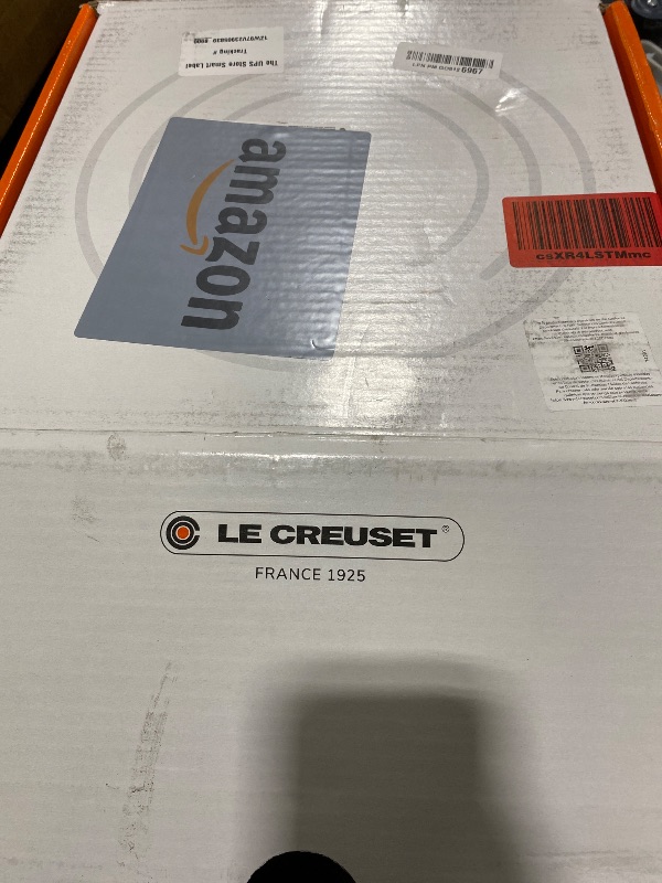 Photo 1 of Le Creuset Enameled Cast Iron Signature Deep Round Oven, 6.5 qt., Flame