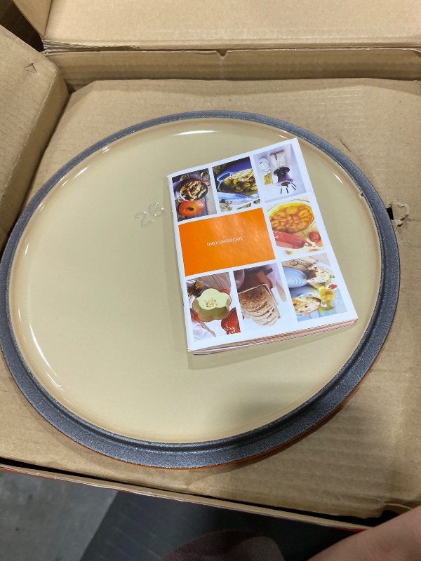Photo 1 of Le Creuset Enameled Cast Iron Signature Deep Round Oven, 6.5 qt., Flame