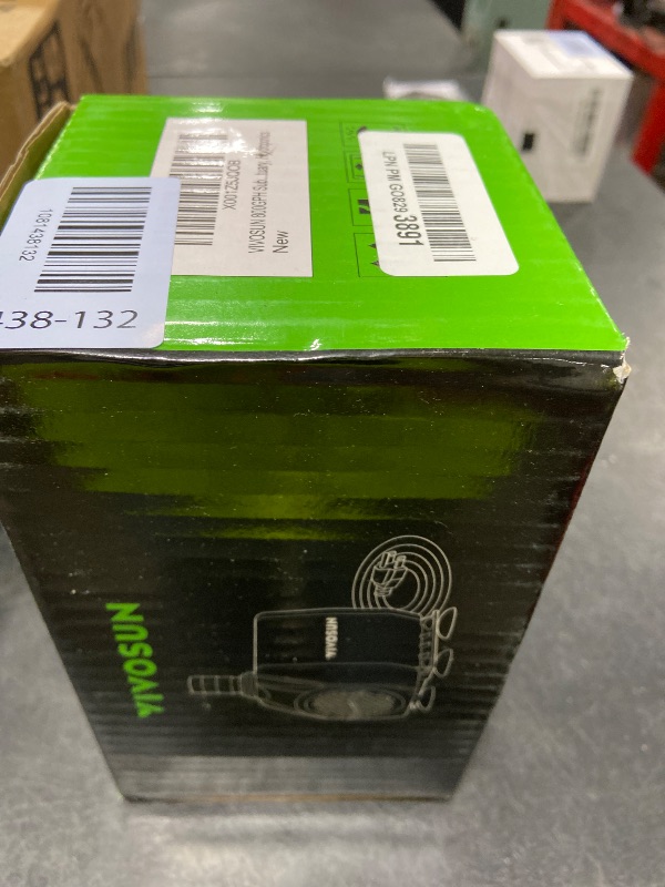 Photo 1 of VIVOSUN 800GPH Submersible Pump(3000L/H, 24W), Ultra Quiet Water Fountain Pump with 10ft. High Lift with 6.5ft. Power Cord, 3 Nozzles for Fish Tank, Pond, Aquarium, Statuary, Hydroponics Green
