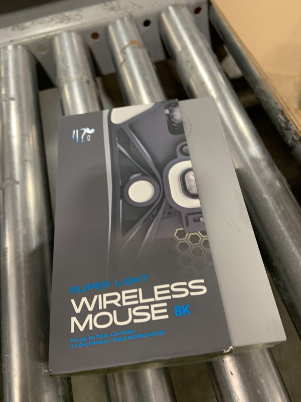 Photo 1 of Lamzu Maya X Wireless Gaming Mouse, Ultra Lightweight 47g, Optical Switch, Maximum 30000 DPI, Symmetrical, MCU Nordic 52840, Dust-Proof Encoder, PAW3950 Sensor(Larger Maya) (Grey)
