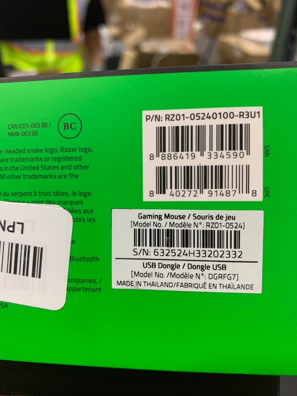 Photo 1 of Razer Basilisk V3 Pro 35K Wireless Gaming Mouse: HyperScroll Tilt Wheel - 35K DPI Optical Sensor Gen 2-13 Customizable Controls - Chroma RGB - Optical Switches Gen 3 - Up to 140 Hr Battery - Black
