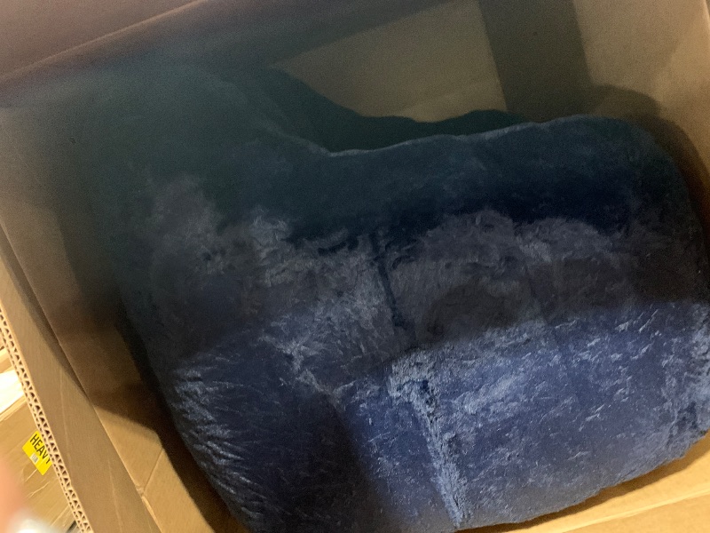 Photo 1 of LARGE BLUE COMFY SOFT CHAIR  
