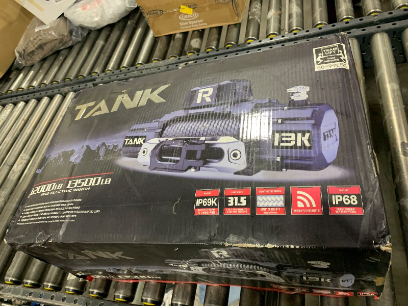 Photo 1 of RUGCEL 13500lb Waterproof Electric Winch