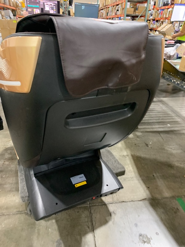 Photo 1 of Culanta Massage Chair Full Body, Zero Gravity SL-Track Shiatsu Massage Recliner Chair with Body Scan, Airbags, Foot Rollers, Deep Yoga Stretch, Heating (U1-Brown)
