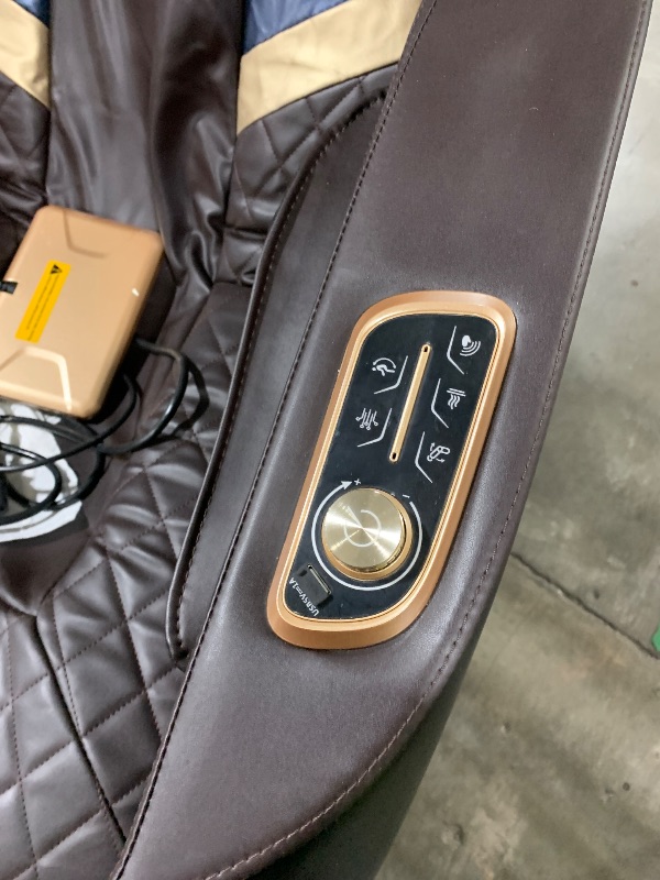Photo 1 of Culanta Massage Chair Full Body, Zero Gravity SL-Track Shiatsu Massage Recliner Chair with Body Scan, Airbags, Foot Rollers, Deep Yoga Stretch, Heating (U1-Brown)