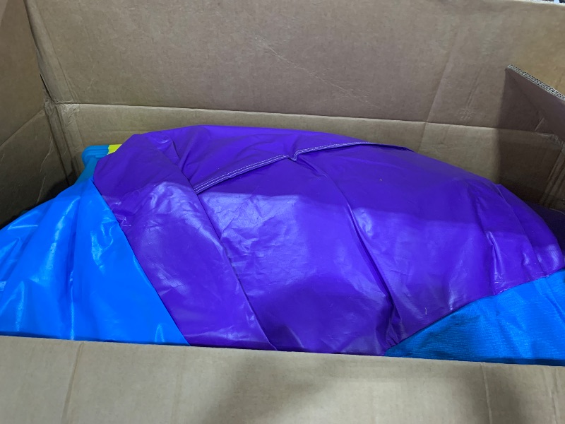 Photo 1 of GYMMALL 21FT Inflatable Water Silde Commercial 100% PVC Grade for Adults and Kids, Blow up Heavy Duty Waterslide Bounce House with 750 W Blower and Large Pool for Outdoor, Party and Rental - Purple