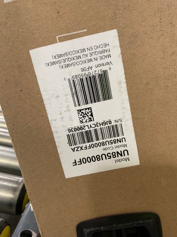 Photo 1 of FOR PARTS ONLY - SCREEN DAMAGED ******* Samsung 85-Inch Class Crystal UHD U8000F 4K Smart TV (2025 Model) Endless Free Content, Crystal Processor 4K, MetalStream Design, Knox Security, Alexa Built-in