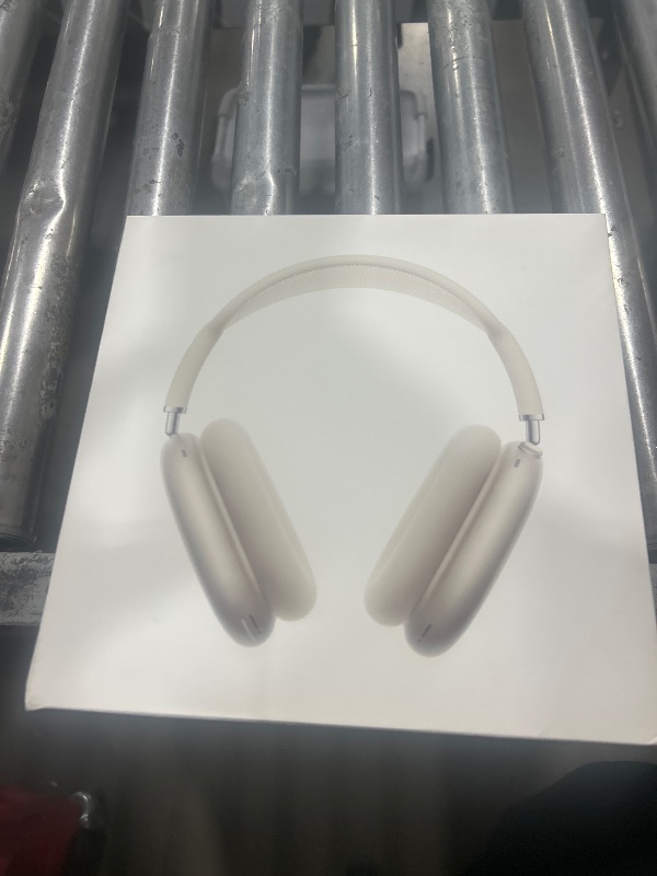 Photo 1 of Apple AirPods Max 2 Wireless Over-Ear Headphones, Active Noise Cancellation, Adaptive Audio, Personalized Spatial Audio, Live Translation, Bluetooth Headphones for iPhone – Starlight