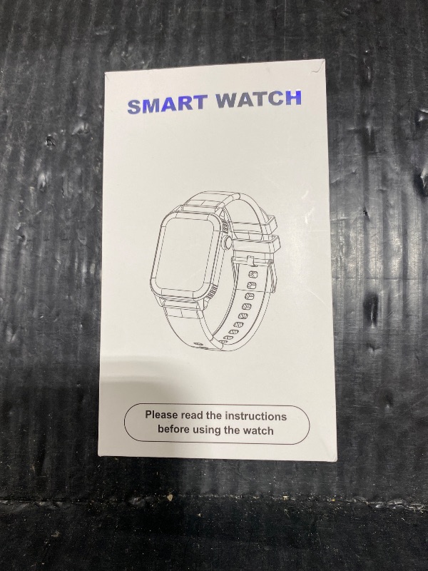 Photo 1 of TRAUSI Smartwatch with 1.83 inch HD Large Screen, Adjustable Call and Message Notifications, Weather Forecast, IP67 Waterproof Watch for Gift