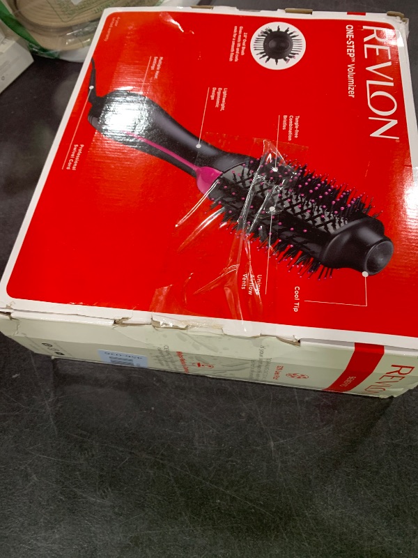 Photo 1 of REVLON One-Step Volumizer Hair Dryer and Styler – Easy Salon-Style Blowouts – Less Frizz, More Shine, and Reduced Heat Damage, for All Hair Types and Lengths (Black)