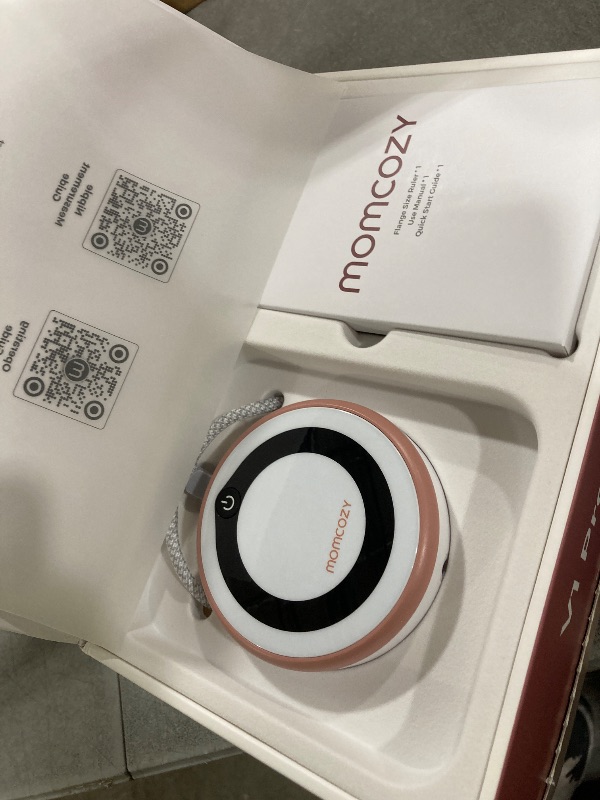 Photo 1 of Momcozy V1 Pro Wearable Breast Pump, Hospital-Grade Pocket Primary Pump, Hands-Free Portable Pump with Lightweight Visible Cups for Real Milk Removal