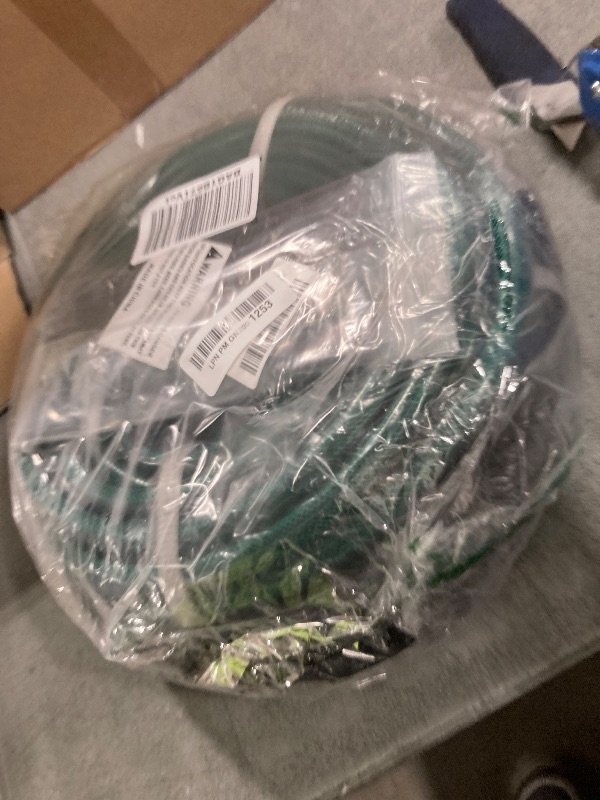 Photo 1 of Customizable Soaker Hose System - 1/2 inch x 50ft Soaker Hose with 25ft Garden Hose, Irrigation Weeping Hose with Reinforced Fittings for Raised Garden Flower Bed, Vegetables and Shrub Plants.